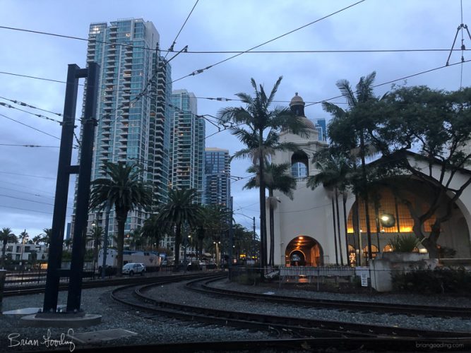 San Diego - Sante Fe tracks