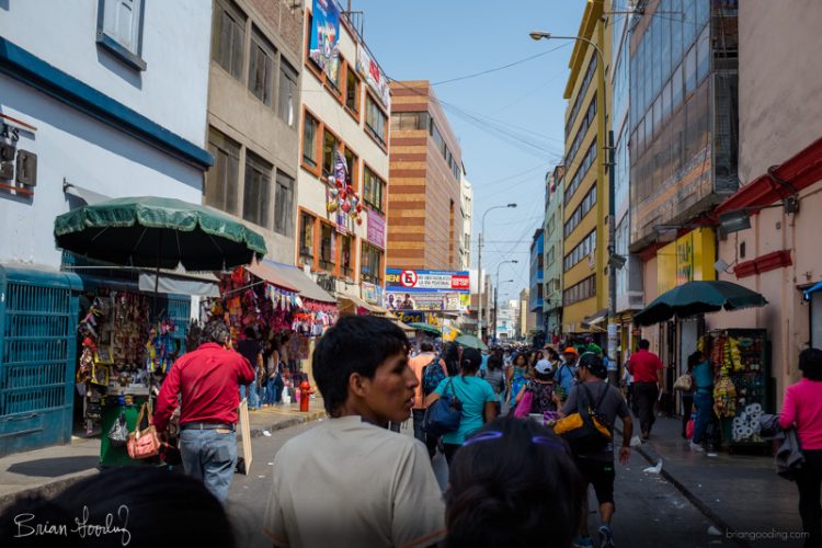 After some disruptive events and spinning in circles of frustration and sub-employment I bought a one-way ticket to Lima to try and force myself to figure something out. It didn