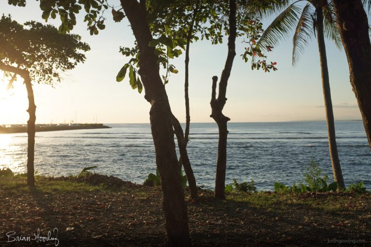 Costa Rica in situ - before sunset